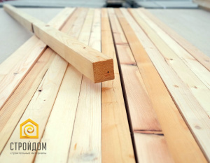 Брусок строганный 45х45х3 Сосна