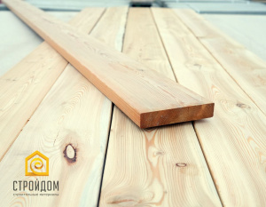 Палубная доска 28х140х4м "С+Д" лиственница
