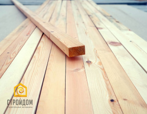 Брусок строганный 24х48х3 сосна (448 шт/упак)