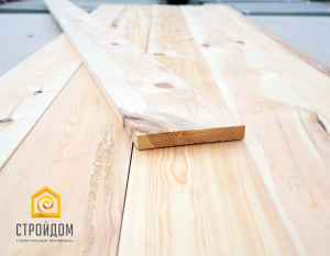 Доска строганная 18х100х3м (342 шт/упак) Сосна