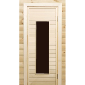 Дверь банная, термостекло (тип 4) 0,7х1,9 НСК