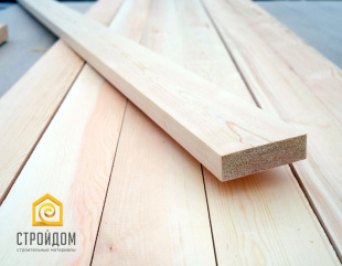 Доска строганная 18х100х3м "А" Сосна
